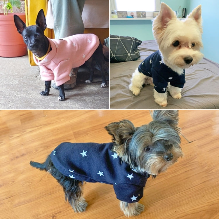 Camisola de Estrela de Cinco Pontas para Outono e Inverno para Animais, Roupa Quente para Animais, L, XXL, XL