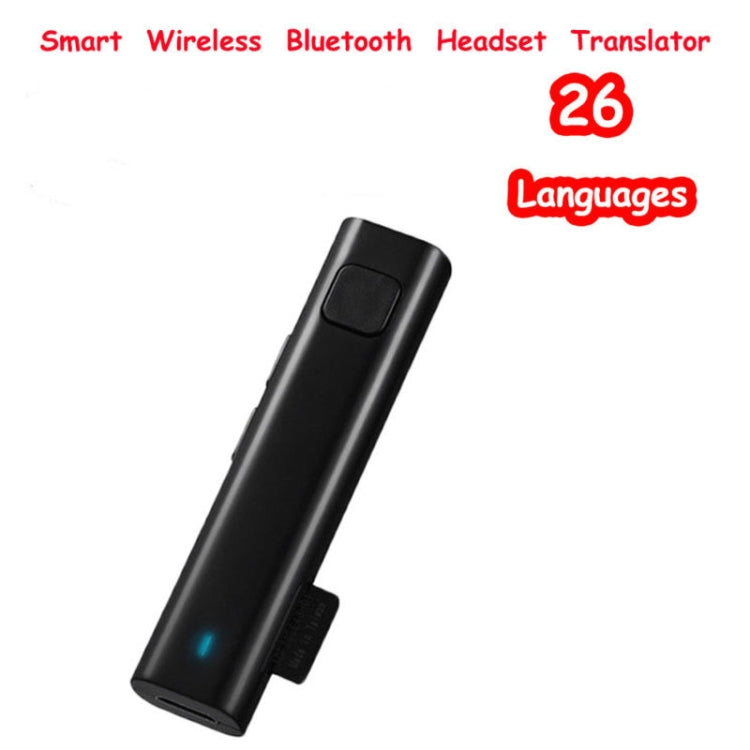 Auscultadores Estéreo com Tradução de Voz Inteligente Suporta Cartão TF Receptor Bluetooth