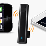 Auscultadores Estéreo com Tradução de Voz Inteligente Suporta Cartão TF Receptor Bluetooth