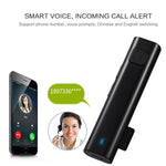 Auscultadores Estéreo com Tradução de Voz Inteligente Suporta Cartão TF Receptor Bluetooth