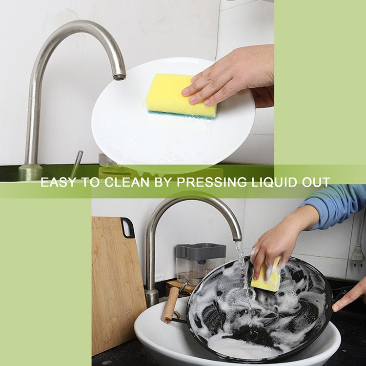 Dispenser de Sabão Pressão para Cozinha Detergente, Cinzento