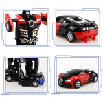 One-click Transforming Toy Car Impact Deformation Toy Model Car