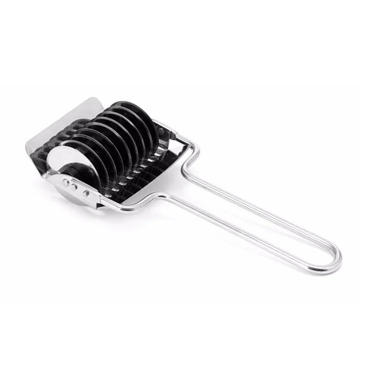Máquina Manual de Corte de Massa em Aço Inoxidável para Cozinha, Cortador de Massa 2