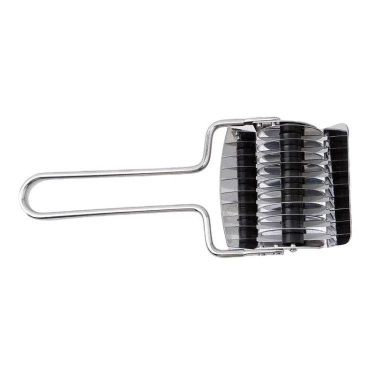 Máquina Manual de Corte de Massa em Aço Inoxidável para Cozinha, Cortador de Massa 2