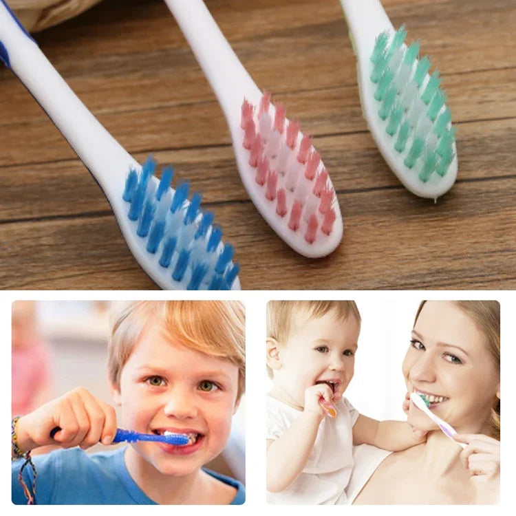 3 Unidades de Escova de Dentes Infantil de Desenho Animado
