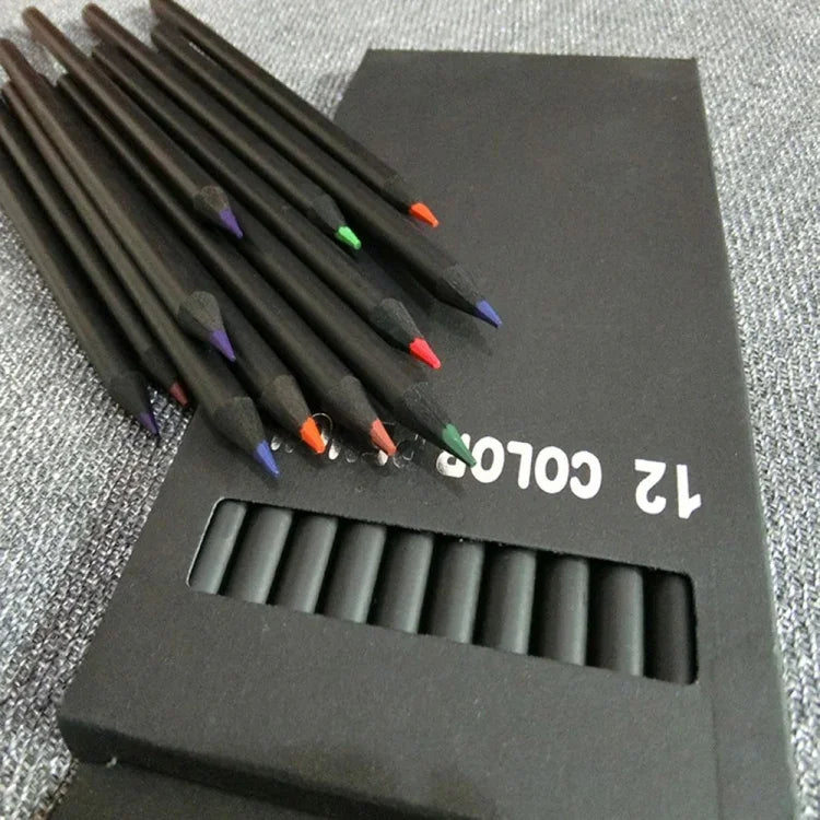 Conjunto de Desenho Artístico com Lápis Colorido Carvão, Conjunto de Desenho Artístico