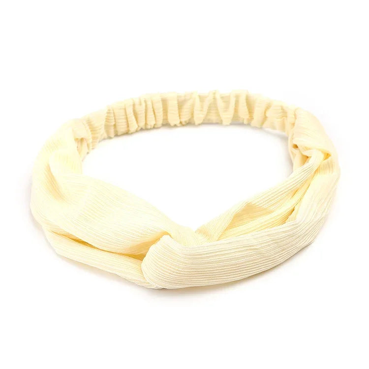 5 PCS Faixas de Cabelo Clássicas Femininas com Estampa Floral Retro