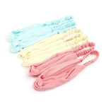 5 PCS Faixas de Cabelo Clássicas Femininas com Estampa Floral Retro