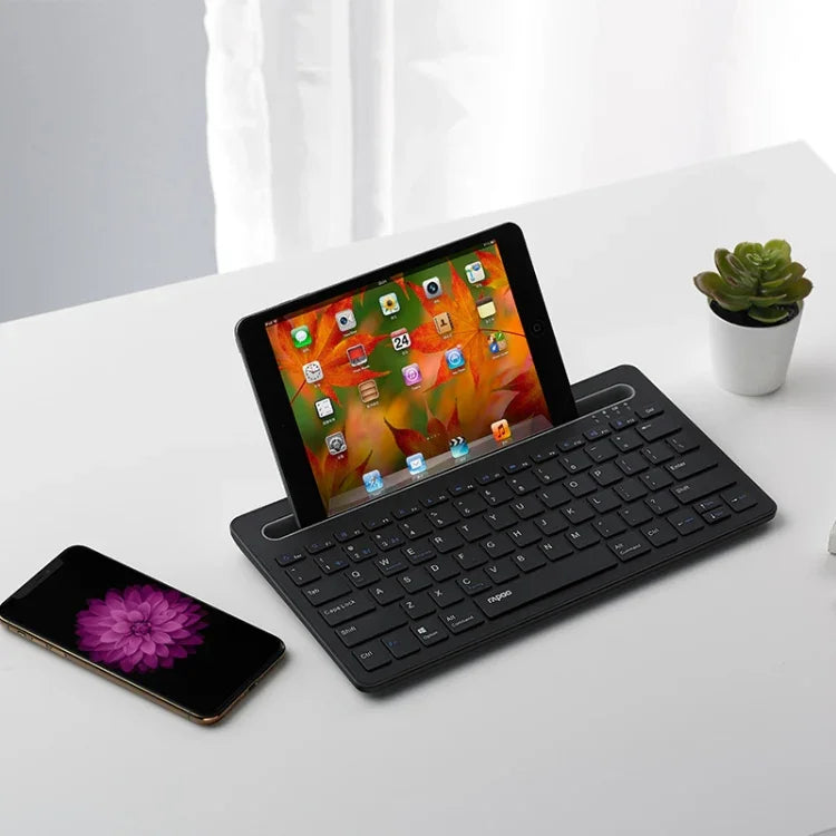Rapoo XK100 Teclado Empresarial Bluetooth Sem Fios 78 Teclas