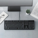 Rapoo V860 Teclado Mecânico de Jogo com Fios para Computador de Secretária, 61 Teclas, 87 Teclas, 104 Teclas