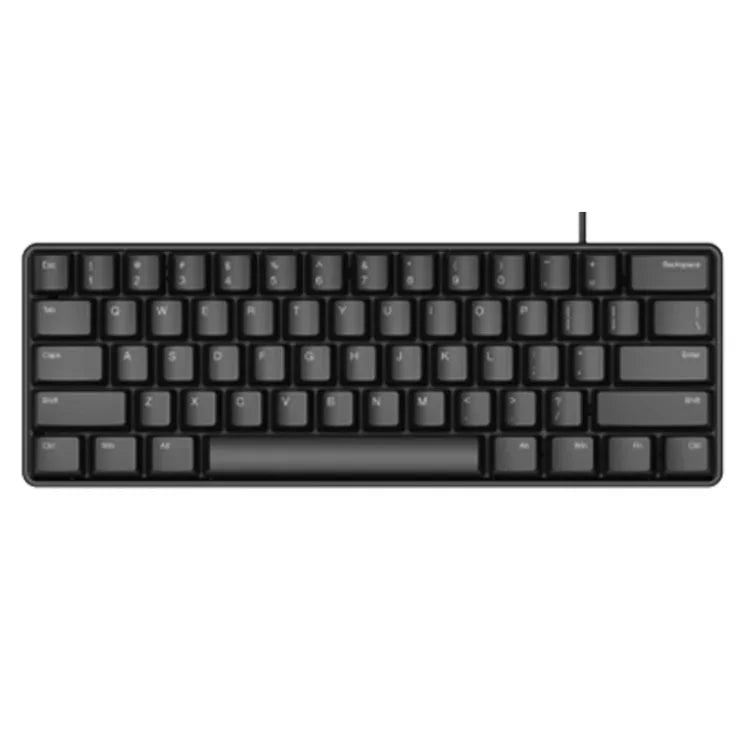 Rapoo V860 Teclado Mecânico de Jogo com Fios para Computador de Secretária, 61 Teclas, 87 Teclas, 104 Teclas