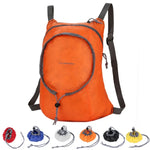 Mochila Dobrável Impermeável de Nylon para Mulheres e Homens, Viagem, Portátil, Confortável, Leve, Bolsa de Armazenamento Dobrável