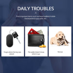 Localizador GPS para Carteira, Cão, Gato e Crianças, Porta-Chaves Anti-Perda com Pesquisa Inteligente Bluetooth, Smart Search Branco, Smart Search Preto, Smart Search Azul, Smart Search Verde, Smart Search Vermelho
