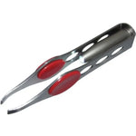 Pinça para Sobrancelhas com LED Pinça para Sobrancelhas com Quatro Orifícios Pinça para Sobrancelhas em Aço Inoxidável Ferramenta de Beleza para Sobrancelhas
