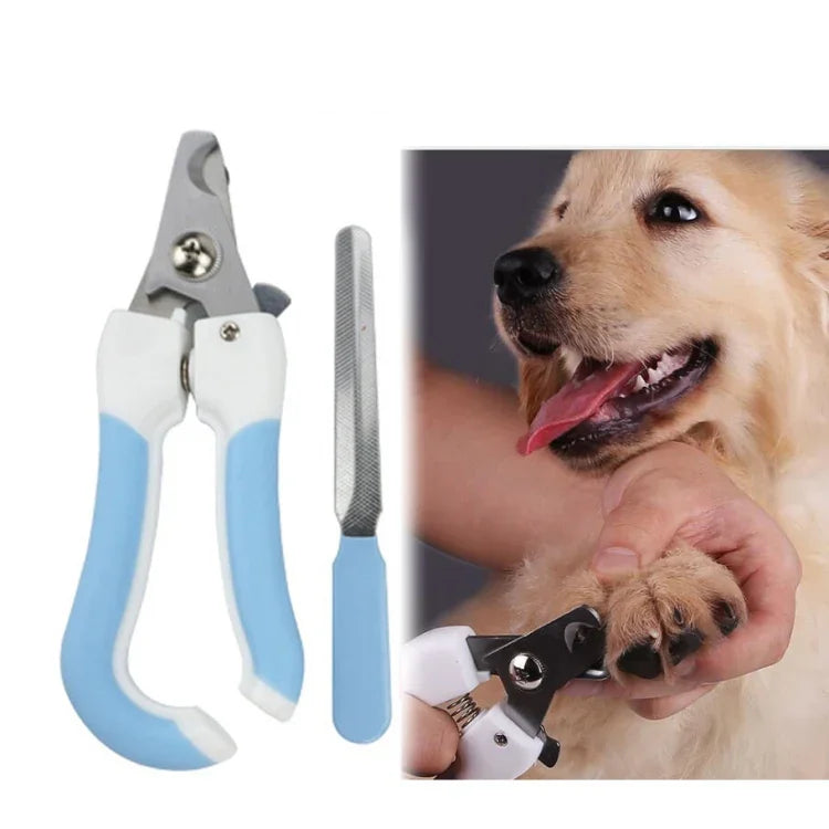 Cortador e Lima de Unhas para Gatos e Cães em Aço Inoxidável em Dois Peças, S, L
