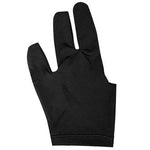 10 PCS/Conjunto Luva de Snooker em Spandex para Taco de Bilhar Mão Esquerda com Três Dedos Abertos Acessório de Snooker