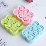 Mini DIY Creative Popsicle Mould Environmentally Friendly Silicone Ice Cube Ice Cream Mould, Rectangular