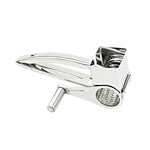 Ralador de Queijo Giratório com Recipiente em Aço Inoxidável, Triturador Manual Rotativo, com 3-4 furos, com 7-8 furos, com 9-10 furos, com lascas