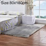 Tapete de Pele Artificial Macia de Lã de Carneiro Luxuoso Retangular Quadrado, 80x180cm, 45x45cm, 100x180cm, 55x55cm