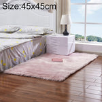 Tapete de Pele Artificial Macia de Lã de Carneiro Luxuoso Retangular Quadrado, 80x180cm, 45x45cm, 100x180cm, 55x55cm