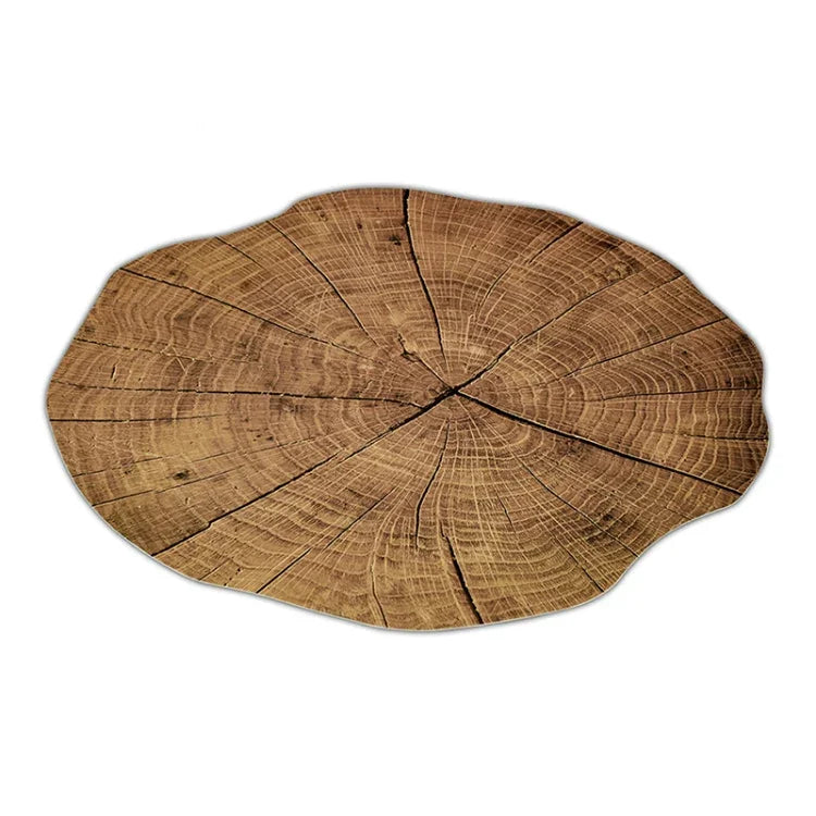 2 Peças de Tapetes de Mesa em Madeira para Colocação de Louça, Almofada em Forma de Flor de Lótus para Chá, Decoração, Tapetes para Mesa 1