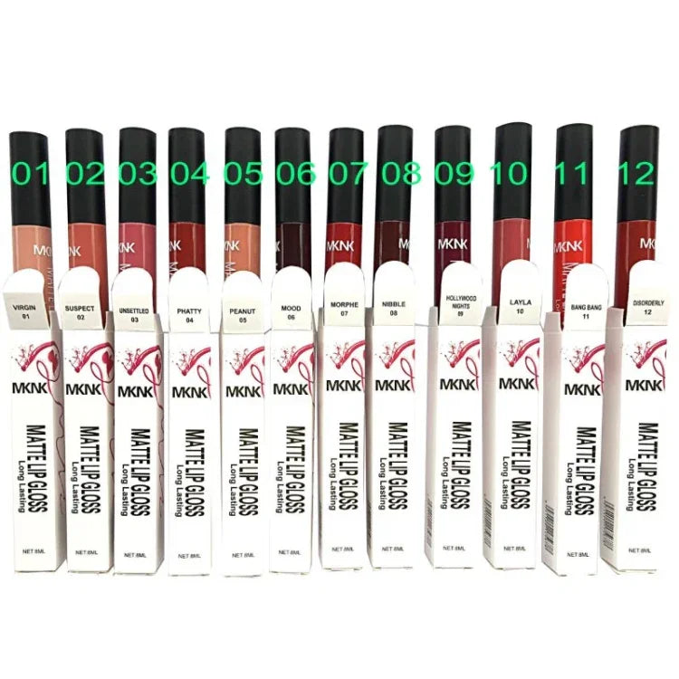 Batom Líquido Mate à Prova de Água Sexy Gloss de Lábios Veludo Batom de Longa Duração Maquilhagem Cosmética, 1, 11, 12, 13, 14, 16, 17, 18, 19, 2, 21, 22, 23, 24, 3, 4, 6, 7, 9