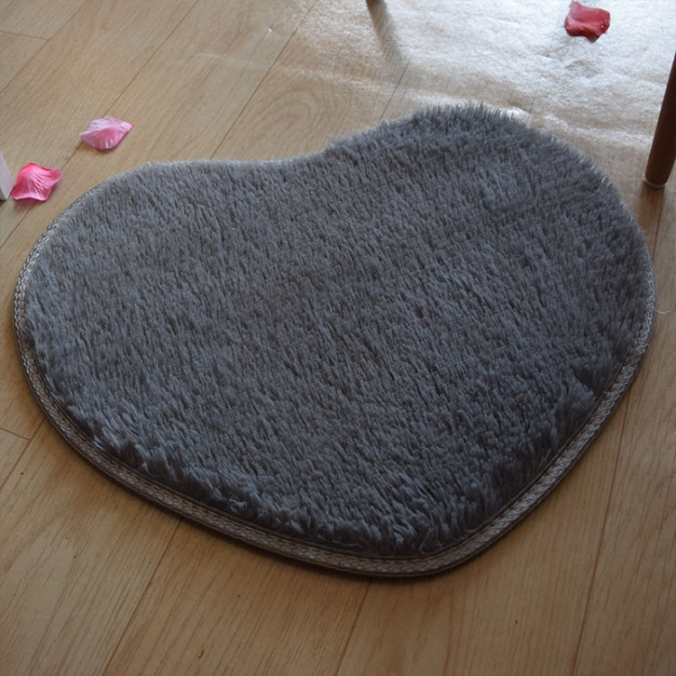 Tapetes de Banho Antiderrapantes em Forma de Coração Tapete de Cozinha Decoração para Casa, 30*40CM, 40*50CM, 50*60CM, 60*70CM