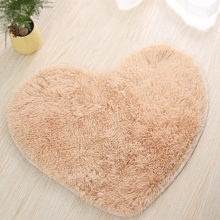 Tapetes de Banho Antiderrapantes em Forma de Coração Tapete de Cozinha Decoração para Casa, 30*40CM, 40*50CM, 50*60CM, 60*70CM