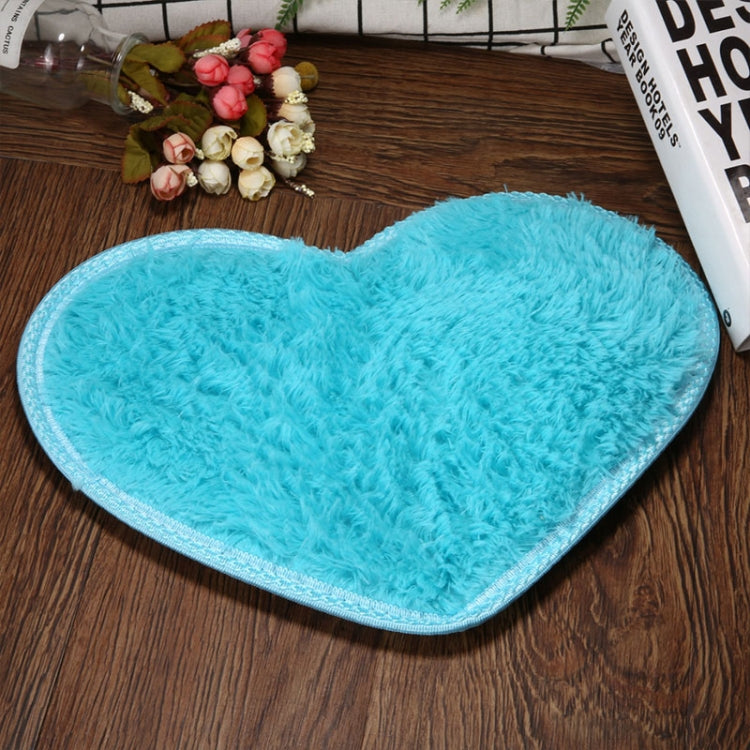 Tapetes de Banho Antiderrapantes em Forma de Coração Tapete de Cozinha Decoração para Casa, 30*40CM, 40*50CM, 50*60CM, 60*70CM