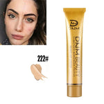 Corretor de Maquilhagem para Rosto Base à Prova de Água Corretor de Cobertura Paleta de Contorno Corretor em Creme para Pele, DDC 207, DDC 208, DDC 209, DDC 210, DDC 211, DDC 212, DDC 213, DDC 214, DDC 215, DDC 218, DDC 221, DDC 222, DDC 223, DDC 224