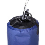 Tanque de Água Portátil em PVC de 11L para Camping e Caminhadas ao Ar Livre, Saco de Água para Duche