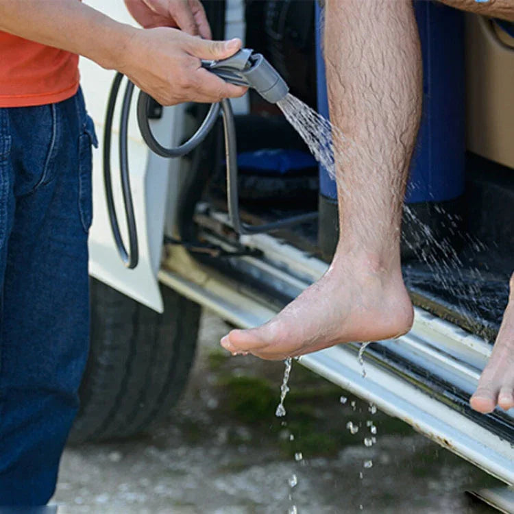 Tanque de Água Portátil em PVC de 11L para Camping e Caminhadas ao Ar Livre, Saco de Água para Duche