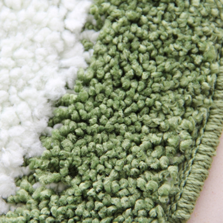 Foot-shaped Non Slip Shaggy Soft Water Absorption Bedroom Bathroom Carpet Mat, Size: 40x60cm