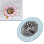 vanzlife Dishwasher filter pool floor drain household kitchen  anti-blocking anti-seal washing net bag sewer filter, Pink, Blue, Apricot
