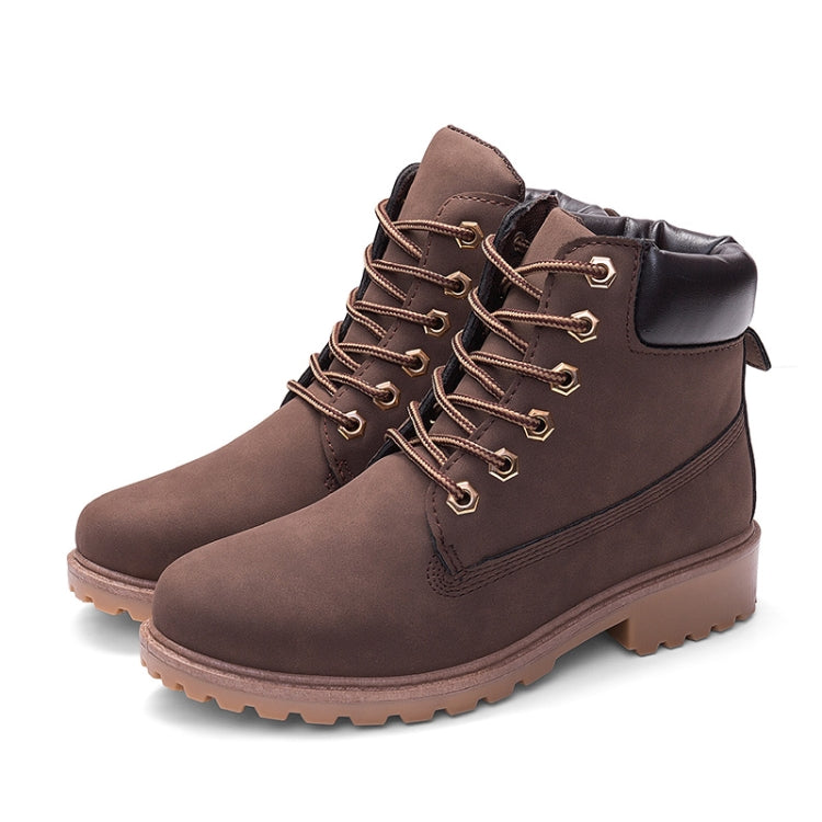 Botas Martin Casuais para Casal com Cabeça Grande e Quentes, 38, 39, 40, 41, 42, 43