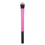 Pincel de Maquilhagem com Tubo de Alumínio Rosa Pincel para Iluminar Sombra de Olhos
