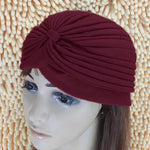 Faixa de Cabeça Turbante Elástica para Férias Chapéu de Dormir com Proteção para Ouvidos