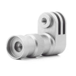 Suporte de Eixo para Roda de Bicicleta, Suporte Fixo de Extensão para GoPro, Xiaomi Yi etc