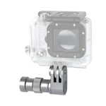 Suporte de Eixo para Roda de Bicicleta, Suporte Fixo de Extensão para GoPro, Xiaomi Yi etc