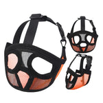 Máscara de Boca para Bulldog para Animais Suprimentos para Animais, Versão com Rede Completa, XXS, XS, S, M, L