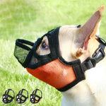 Máscara de Boca para Bulldog para Animais Suprimentos para Animais, Versão com Rede Completa, XXS, XS, S, M, L
