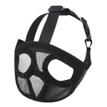 Máscara de Boca para Bulldog para Animais Suprimentos para Animais, Versão com Rede Completa, XXS, XS, S, M, L