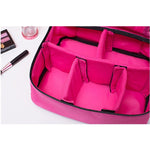 Bolsa de Cosméticos Grande Capacidade Bolsa de Lavagem Simples Bolsa de Viagem Impermeável Bolsa de Armazenamento de Cosméticos Portátil, Bolso de Rede, Bolso