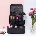 Bolsa de Cosméticos Grande Capacidade Bolsa de Lavagem Simples Bolsa de Viagem Impermeável Bolsa de Armazenamento de Cosméticos Portátil, Bolso de Rede, Bolso
