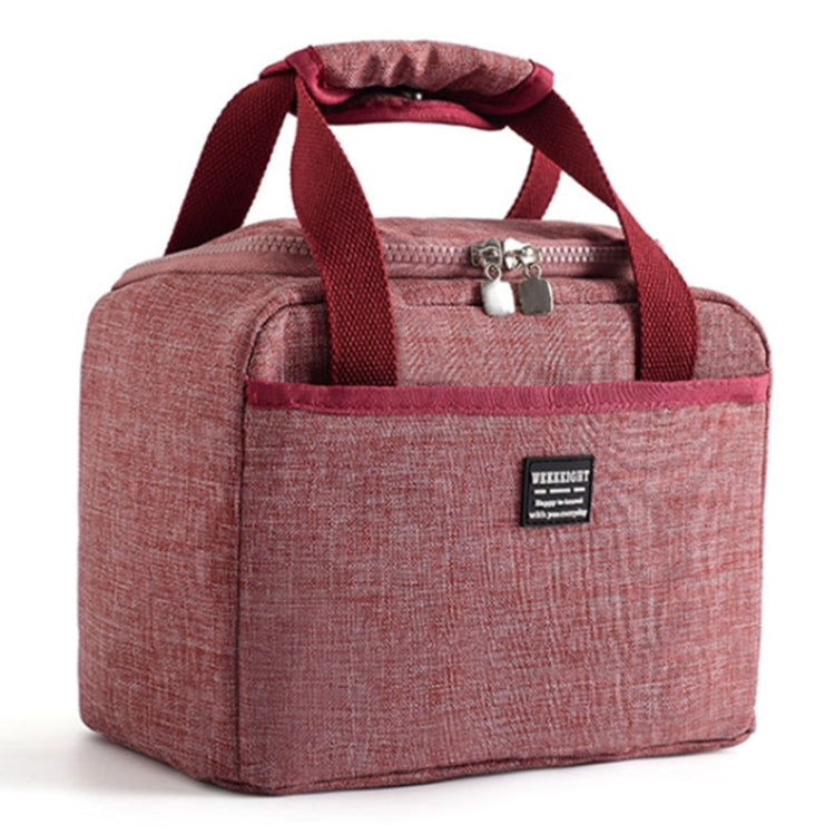 Saco Térmico para Almoço Portátil Reforçado, Bolsas Isolantes Bento para Crianças