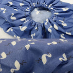 2 Pares de Capa de Sapato Elástica Reutilizável e Espessa para Casa, Antiderrapante, Capa de Sapato à Prova de Pó e Água Flamingo