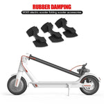 Amortecedor de Borracha 3 em 1 para Absorção de Choques e Antichoque com Punho para Scooter Elétrico Xiaomi
