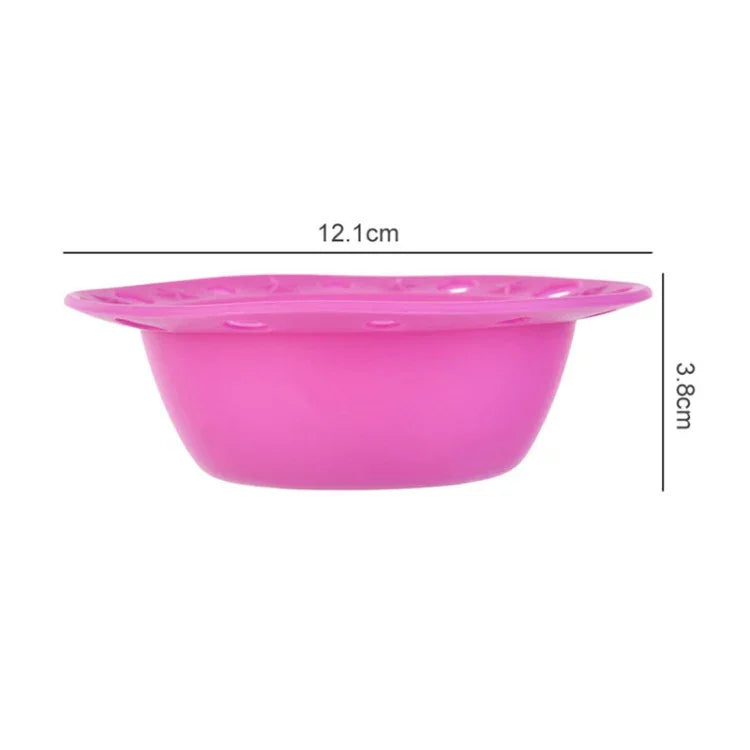 Bandeja de Pincéis de Silicone para Ferramentas de Beleza Tigela Especial para Limpeza de Pincéis de Maquilhagem