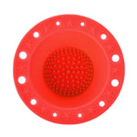 Bandeja de Pincéis de Silicone para Ferramentas de Beleza Tigela Especial para Limpeza de Pincéis de Maquilhagem