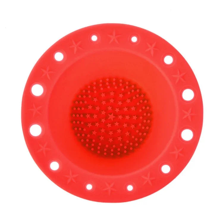 Bandeja de Pincéis de Silicone para Ferramentas de Beleza Tigela Especial para Limpeza de Pincéis de Maquilhagem
